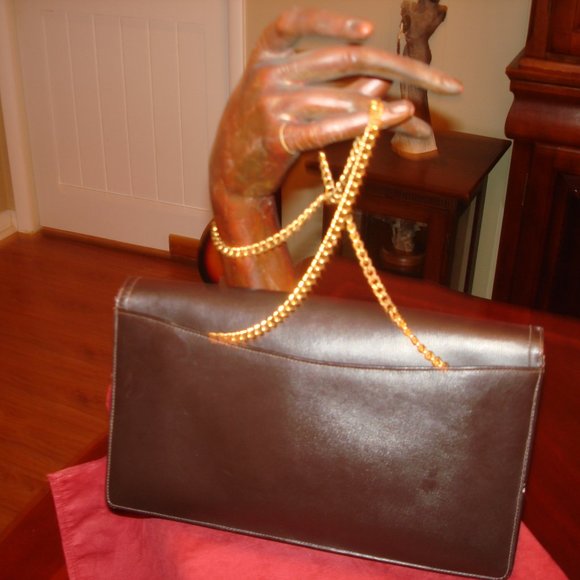 Morris Moskowitz Handbags - VINTAGE Boho Morris Moskowitz Blk Leather Handbag